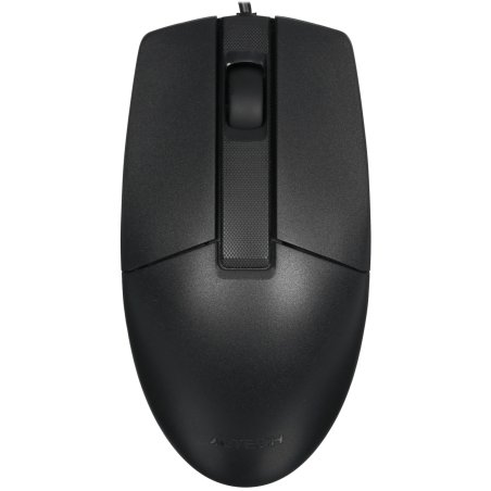 Мышь проводная A4Tech OP-335S черный, 1200 dpi, USB, кнопки - 3