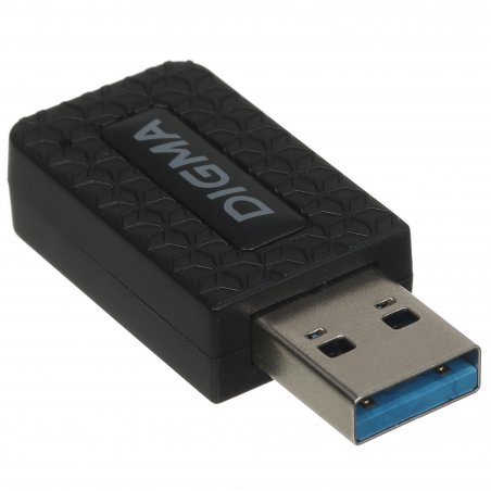 Сетевой адаптер WiFi Digma DWA-AC1300C AC1300 USB 3.0 (ант.внутр.) 1ант. (упак.:1шт)