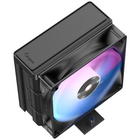 Кулер для процессора Cooler Ocypus Delta A40 BK ARGb Delta-A40-BK1NAWN00X-GL черный 120мм алюминий+медь 2000rpm 29db 4-pin 220W 156мм