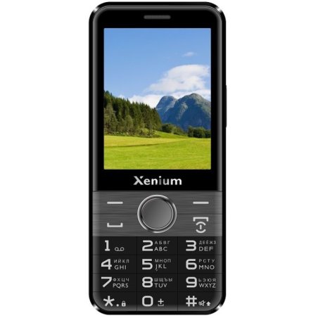 Мобильный телефон Xenium X800 черный моноблок 2Sim 2.8" 240x320 Spreadtrum ThreadX RTOS 0.3Mpix GSM900/1800 MP3 FM microSD max32Gb