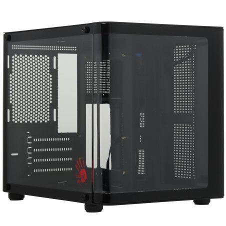 Компьютерный корпус Bloody BD-CC104 черный без БП mATX 5x120мм 1xUSB 2.0 1xUSB 3.0 audio