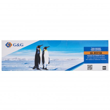 Картридж лазерный G&G GG-W2210A черный (1350стр.) для HP M255/MFP M282/M283