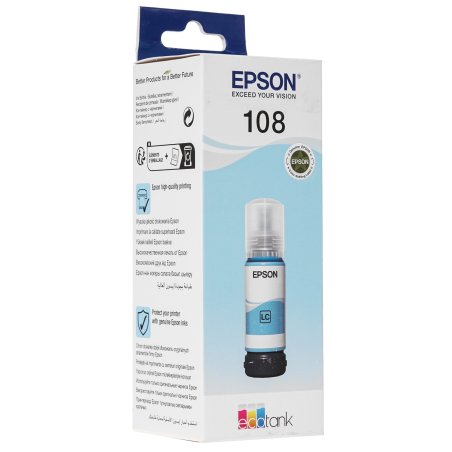 Контейнер с светло-голубыми чернилами Epson C13T09C54A