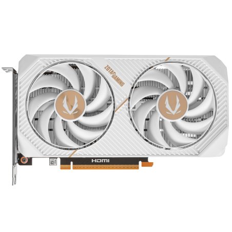 Видеокарта Zotac RTX 5050 TWIN EDGE OC WHITE ED 8Gb GDDR6 128bit 3xDP HDMI 2FAN MEDIUM PACK белый