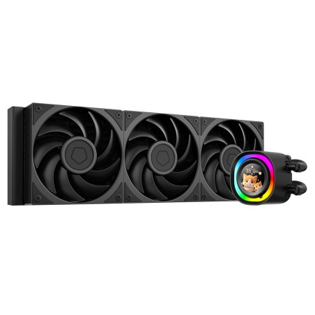 Система водяного охлаждения ID-Cooling FX360 LCD ARGb Soc-AM5/AM4/1200/1700/1851 черный 4-pin 27.2dB Al+Cu LCD 350W Ret