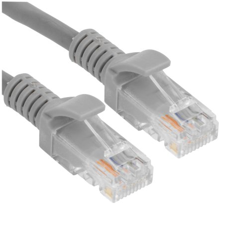Патч-корд ExeGate UTP-RJ45-RJ45-5e-CU-2M-GY, UTP, cat.5e, 2м, медь, серый