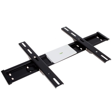 Кронштейн для телевизора Holder LCD-F6608 черный 42"-65" макс.45кг настенный фиксированный