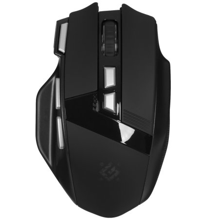 Мышь беспроводная Defender Knight GM-885 черный, 3200 dpi, радиоканал, USB, кнопки - 8