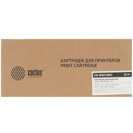 Картридж лазерный Cactus CS-W9210MC черный (29000стр.) для HP MP Color LaserJet Managed MFP E78223dn, E78228dn