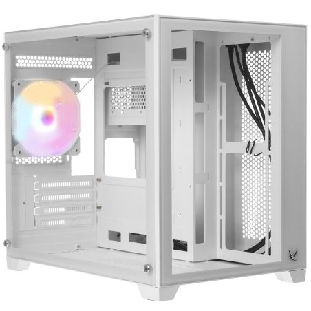 Компьютерный корпус AeroCool / Formula Crystal Z5 белый без БП mATX 11x120мм 2xUSB 2.0 1xUSB 3.0 audio bott PSU