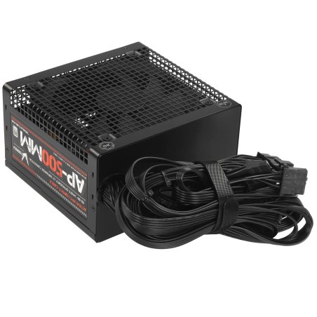 Блок питания Aerocool / Formula ATX 500W AP-500ММ 80 PLUS WHITE (20+4pin) APFC 120мм fan 6xSATA RTL