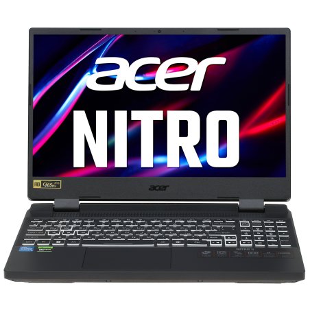 Ноутбук 15.6" IPS FHD Acer Nitro V 15 ANV15-41-R3LC черный (Ryzen 5 6600H/16Gb/512Gb SSD /3050 6Gb/noOS)