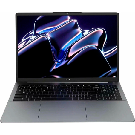 Ноутбук Tecno MegaBook K16SDA Ryzen 5 7430U 16Gb SSD 1Tb AMD Radeon Graphics 16" IPS WUXGA (1920x1200) Windows 11 Home grey WiFi BT Cam 6060mAh (71005000262)