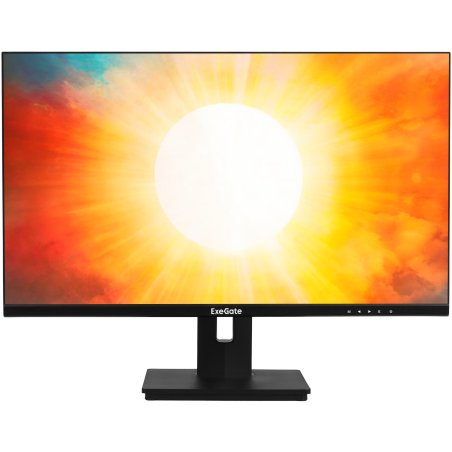 Монитор 27" ExeGate Combat EG2707A IPS 2560x1440, 165 Гц, 1 мс, 16:9, 400 кд/м2, 2xHDMI, 1xDP, аудиовход, черный