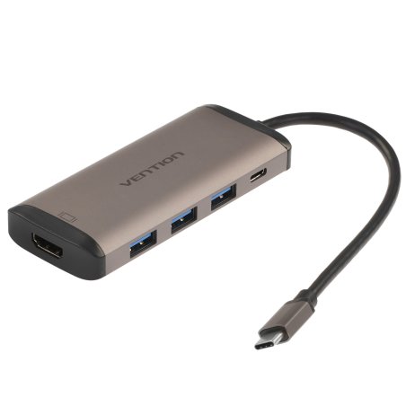 Мультифункциональный хаб Vention USB Type C 5 в 1