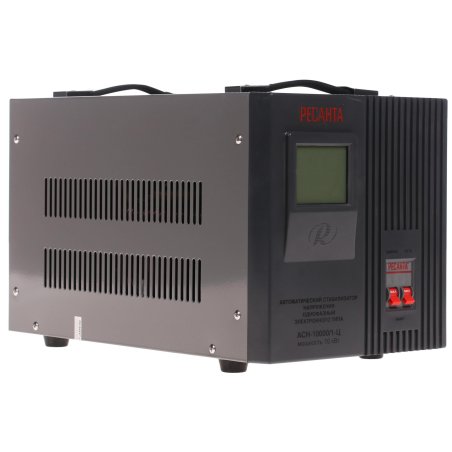 Стабилизатор напряжения Ресанта АСН-10000/1-Ц электронный однофазный серый