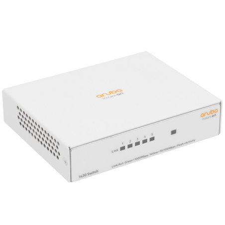 Коммутатор HPE Aruba Instant on 1430 5G unmanaged fanless Switch