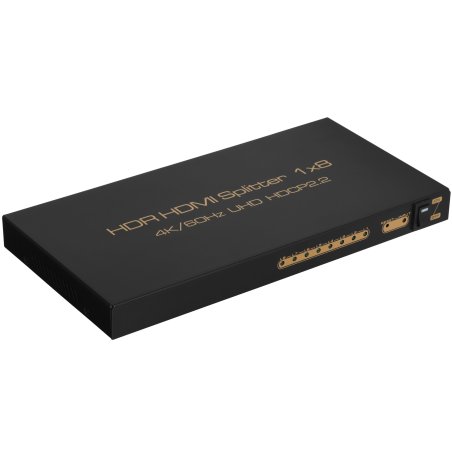 Разветвитель VCOM HDMI Spliitter 1=>8 2.0v, <DD428>