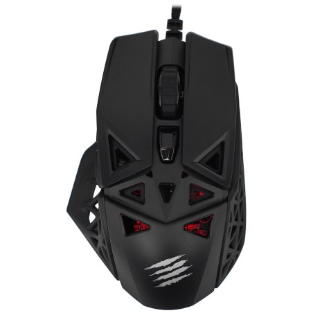 Мышь проводная Mad Catz M.O.J.O. M1 черный, 12000 dpi, USB, кнопки - 8
