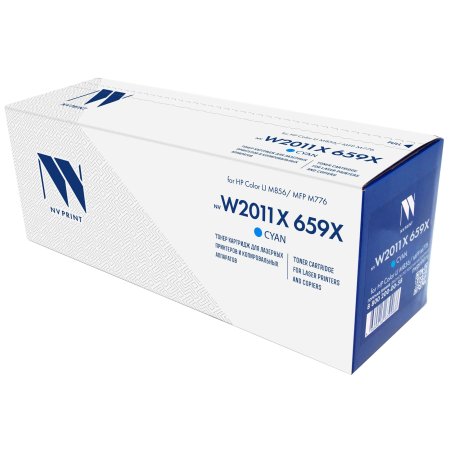 Картридж лазерный HP 659X W2011X голубой для HP LJ M856/M776 (29000стр.)