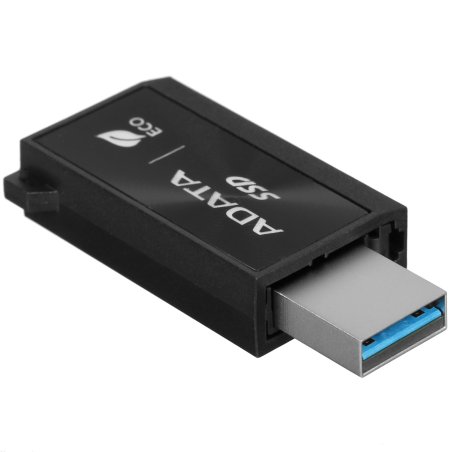 Внешний SSD ADATA SC730, 512 Gb, USB 3.2 Gen 2 Type-A/Type-C, R/W 600/600, черный