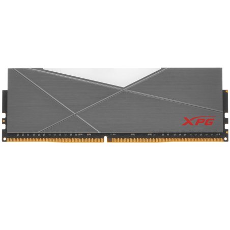 Оперативная память XPG Spectrix D50, DDR4, 32Gb (1x32 Gb), 3200 MHz, CL16, DIMM, радиатор, RGb, серый