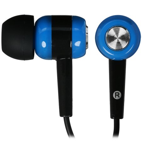 Наушники Defender Basic-616 черный/синий кабель 1,1 м