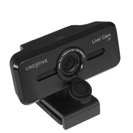 Веб-камера Creative Live! Cam SYNC 1080P V2 черный 2Mpix (1920x1080) USB2.0 с микрофоном