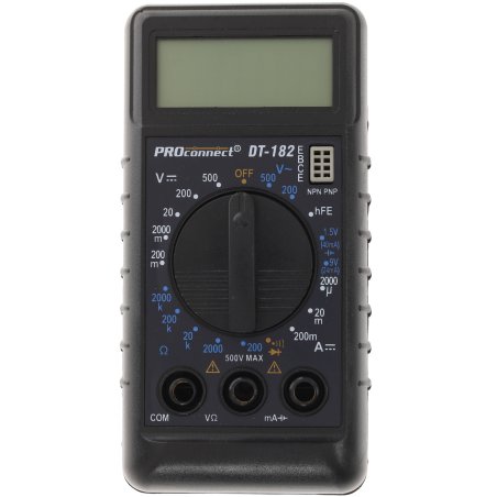 Портативный мультиметр М-182 (DT-182) PROconnect