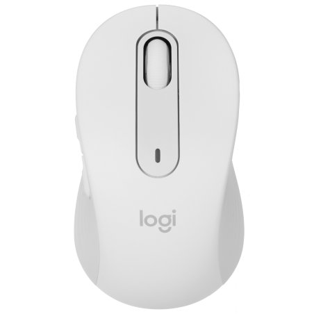Мышь беспроводная Logitech Signature M650 белый, 4000 dpi, радиоканал, Bluetooth, USB, кнопки - 5
