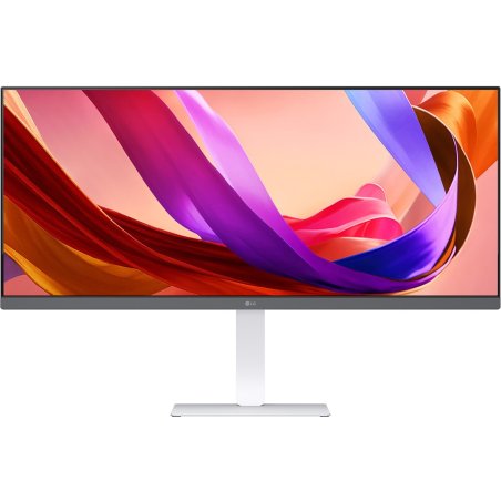 Монитор 34" LG UltraWide 34U530A-W IPS 2560x1080, 100 Гц, 5 мс, 21:9, 400 кд/м², HDMI 2.0, DP 1.4, USB-C, 3.5 Jack, DisplayHDR 400, FreeSync, динамики, VESA 100x100, белый