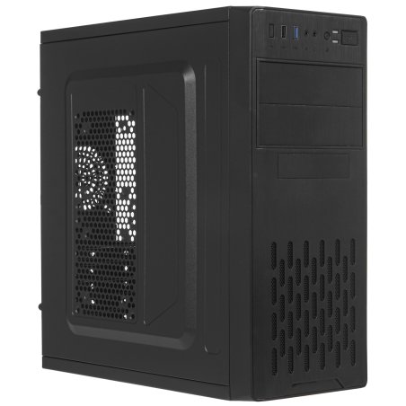 Компьютерный корпус Miditower ExeGate CP-606U-AB550 (ATX, AB550 с вент. 8см, 1*USB/1*USB 3.0, аудио)