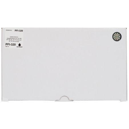 Картридж струйный Sakura 2889C001 (PFI-320 MBK) для Canon, черный матовый, 300 мл.