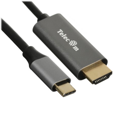 Кабель TelecomUSB3.1 Type-Cm --> HDMI A(m) 4K@30Hz, 1.8m <TCC005-1.8M>