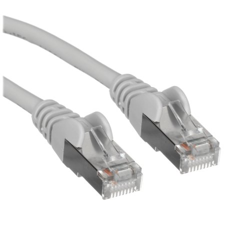Кабель Патч-корд Lanmaster LSZH FTP кат.5e, 5.0 м, серый
