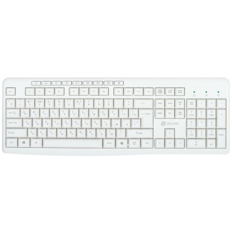 Клавиатура беспроводная Oklick K225W (1875232) USB, Радиоканал, черный