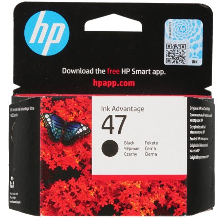 Картридж струйный HP 47 6ZD21AE черный (1300стр.) (2мл) для HP DJ IA Ultra 4828