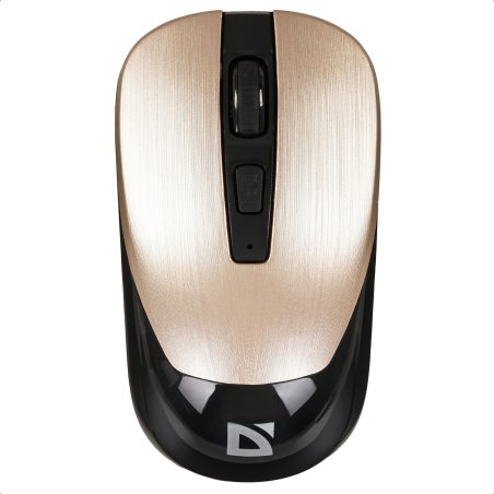 Мышь беспроводная Defender Wave MM-995 бронзовый, 1600 dpi, радиоканал, USB, кнопки - 4