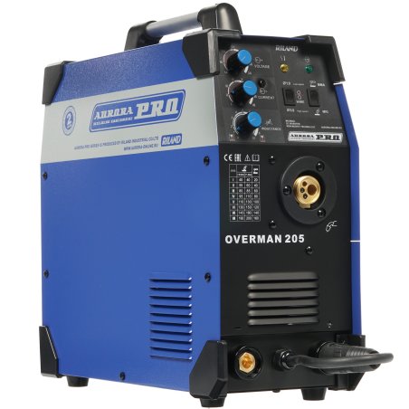 Сварочный полуавтомат AURORA PRO OVERMAN 205 (MIG/MAG+MMA)