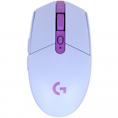 Мышь беспроводная Logitech G304 Lightspeed фиолетовый, 12000 dpi, радиоканал, USB, кнопки - 6