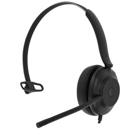 Гарнитура проводная Yealink UH35 Mono UC черный 1308138