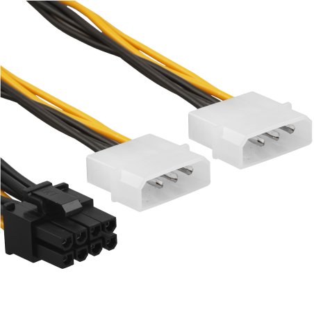 Кабель ORIENT C392 PCI Express Video (2x4pin-8pin)