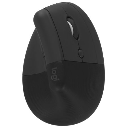 Мышь беспроводная Logitech Lift графитовый, 4000 dpi, радиоканал, Bluetooth, USB, кнопки - 6