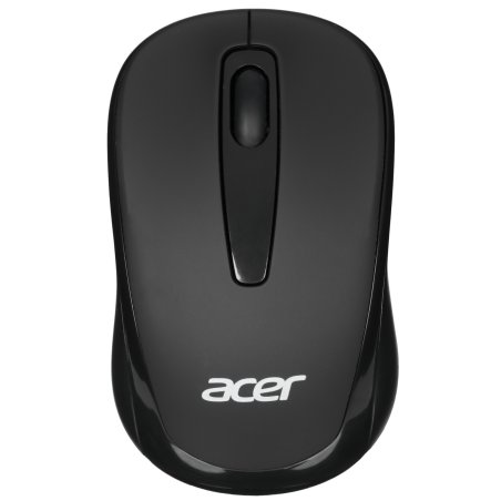 Мышь беспроводная Acer OMR133 черный, 1000 dpi, радиоканал, USB, кнопки - 3