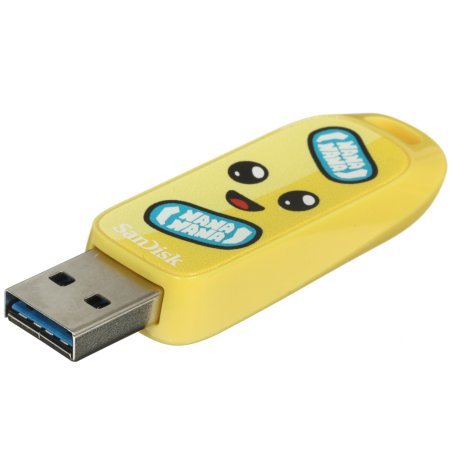 Флешка USB SanDisk Fortnite, Peely Edition 64Gb SDCZIF-064G-G46, USB3.2, желтая