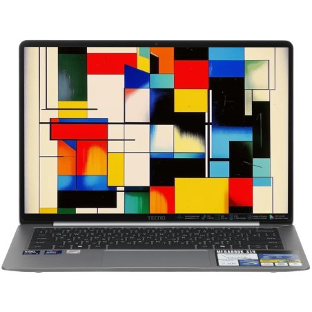 Ноутбук Tecno MegaBook S14MM Core Ultra 5 125H 16Gb SSD 1Tb Intel Arc 14" OLED 2.8K (2880x1800) Windows 11 Home grey WiFi BT Cam (71003300545)