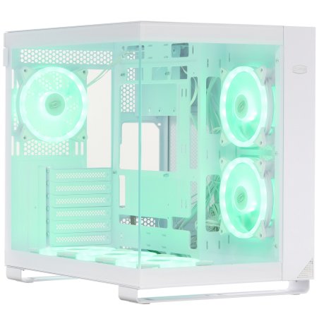 Компьютерный корпус PcCooler C3 T500 WH белый без БП ATX 2xUSB 3.0 1xUSB3.1 audio bott PSU