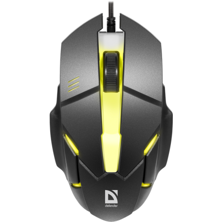 Мышь проводная Defender Host MB-982 белый, 1000 dpi, USB, кнопки - 3