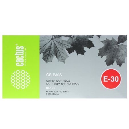 Картридж лазерный Cactus CS-E30S черный (4000 стр.) для Canon FC100/200/300 Series/PC800 Series