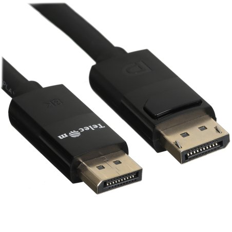 Кабель соединительный DP-DP 1.4V 8K@60Hz 1м, медь, Telecom TCG755-1M